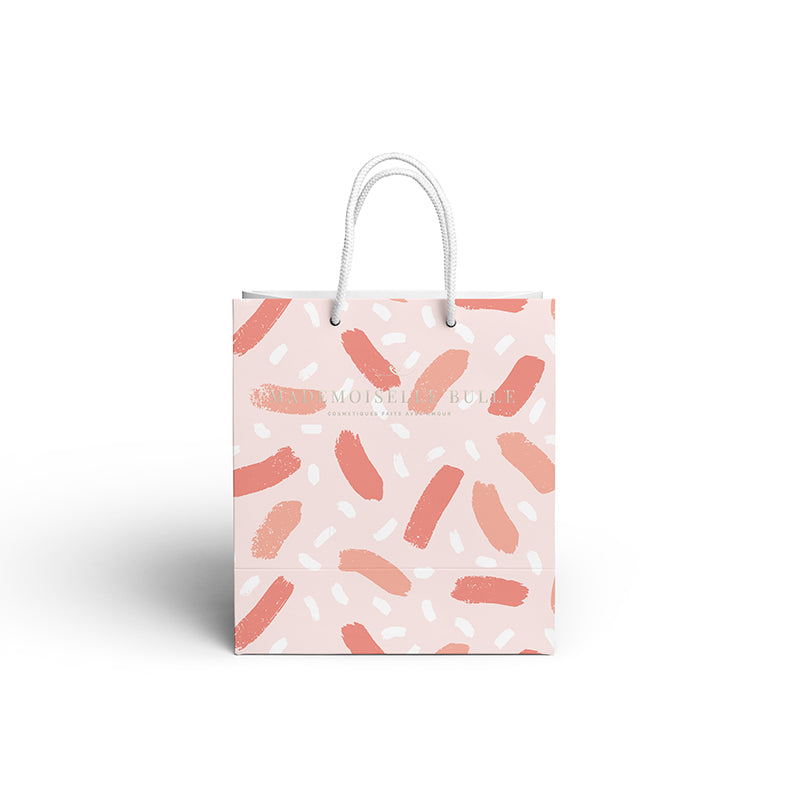 sac mademoiselle bulle - guimauve poudrée