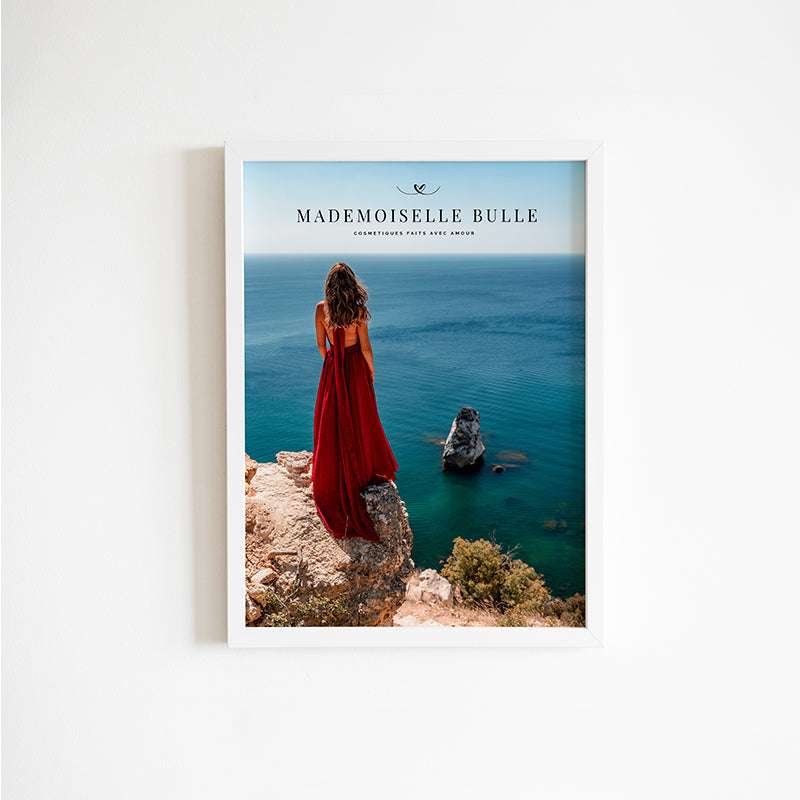 visuel A4 mademoiselle bulle - Femme